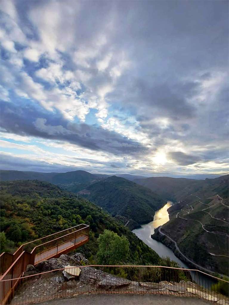 Mirador Pena do Conde en Sober