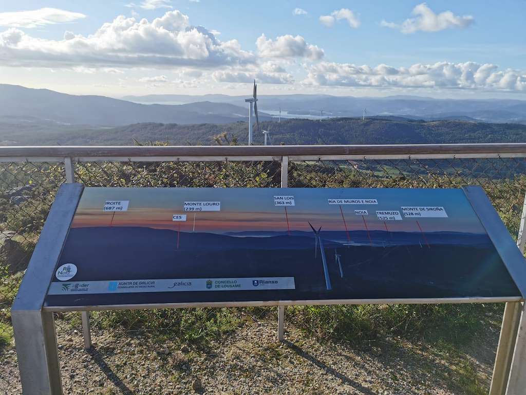 Mirador Pico Muralla en Rianxo