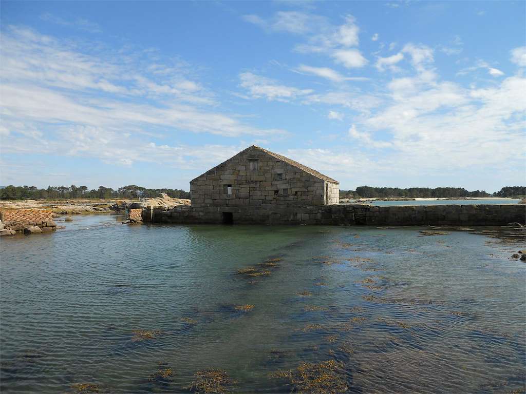 Molino de Mareas As Aceñas en A Illa de Arousa