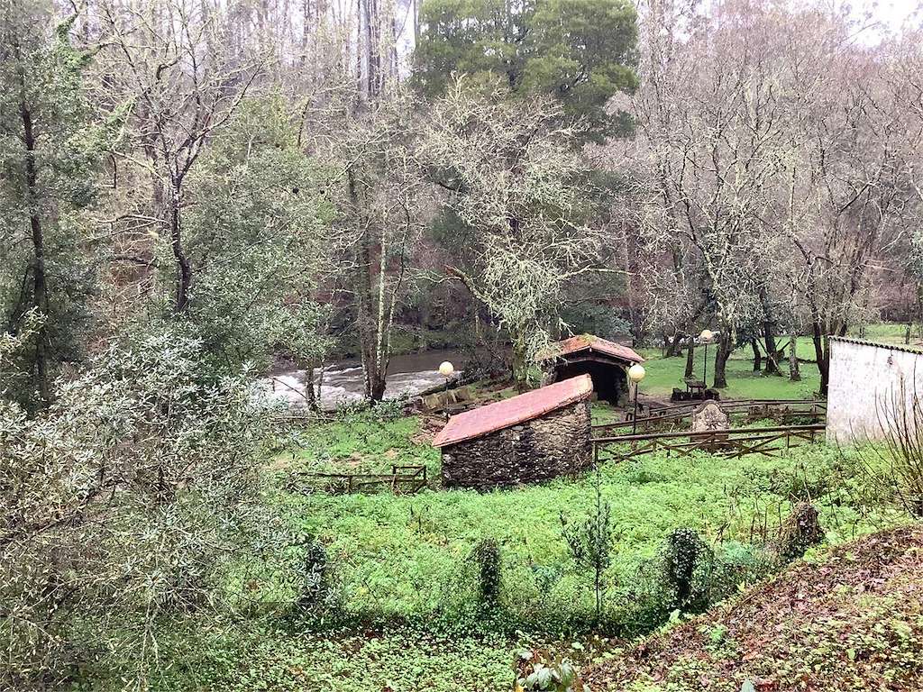 Molinos de Brandia en Lousame