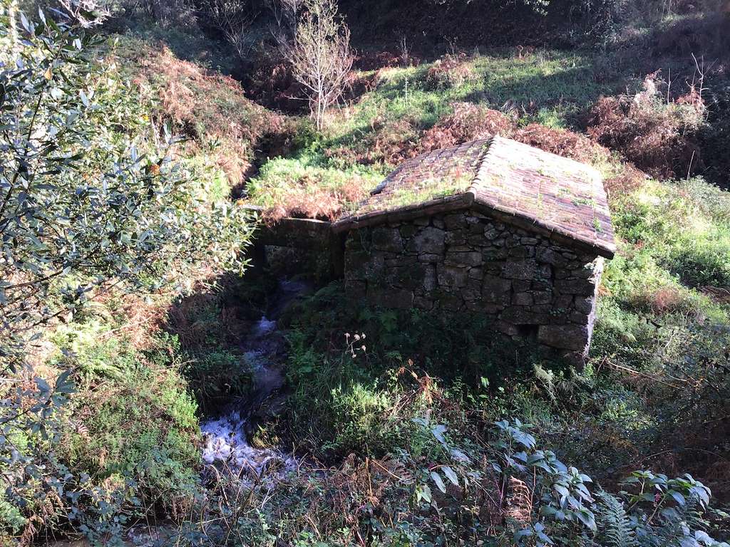 Molinos de O Regueiro do Silval en Salceda de Caselas