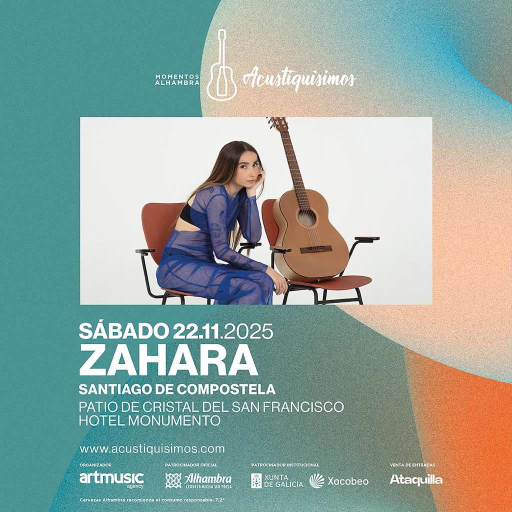 VIII Momentos Alhambra Acustiquísimos - Zahara (2025) en Santiago de Compostela