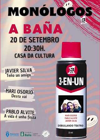 Ciclo de Monólogos (2026) en A Baña