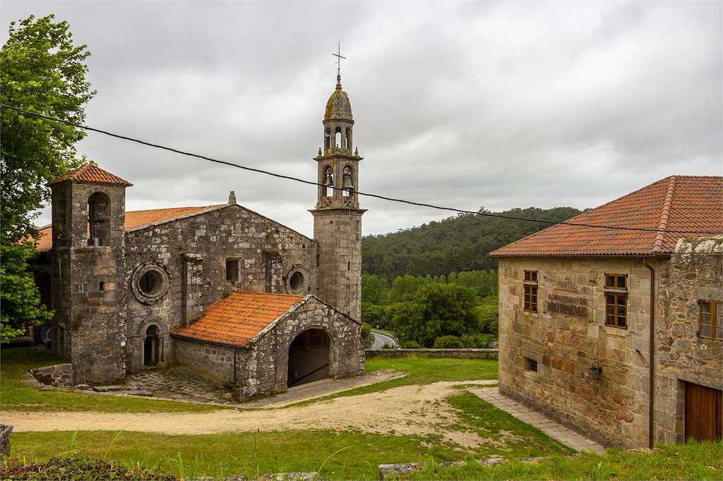 Monasterio e Iglesia de Moraime en Muxía