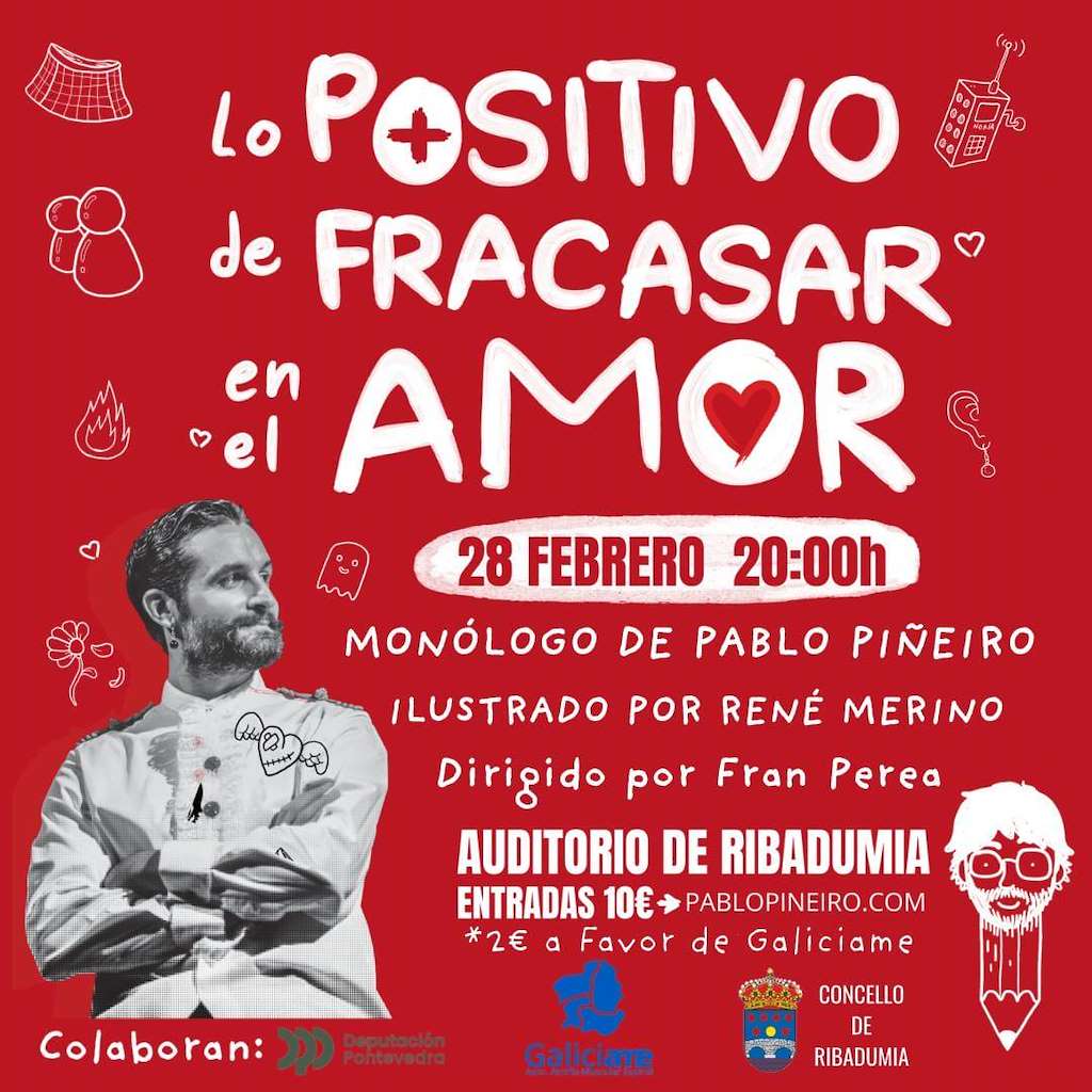 Monólogo de Pablo Piñeiro (2026) en Ribadumia