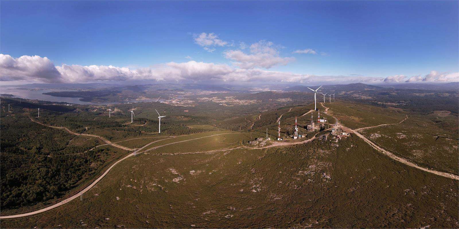 Monte Xiabre en Caldas de Reis