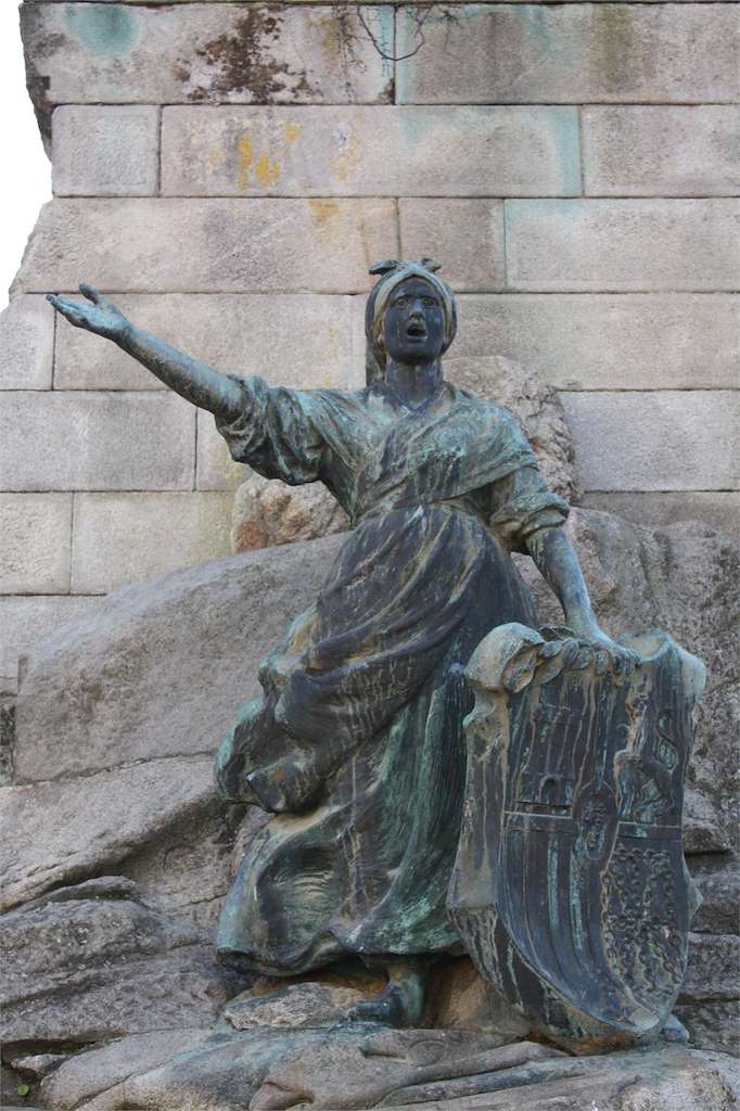 Monumento a los Héroes de Pontesampaio en Pontevedra