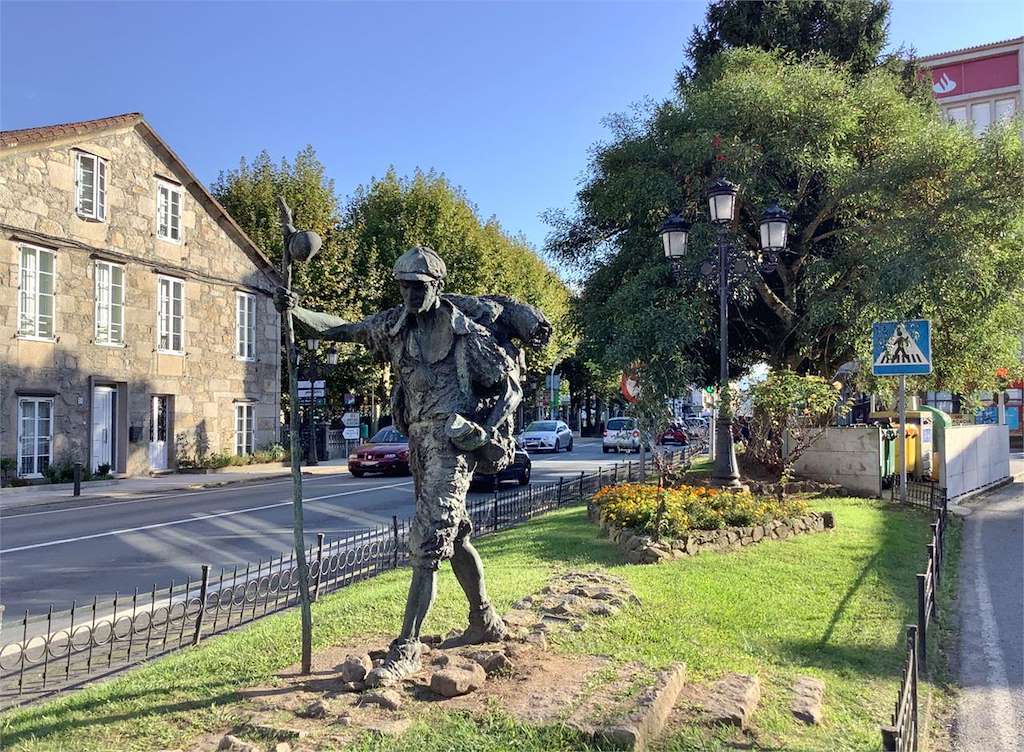Monumento al Peregrino en Padrón
