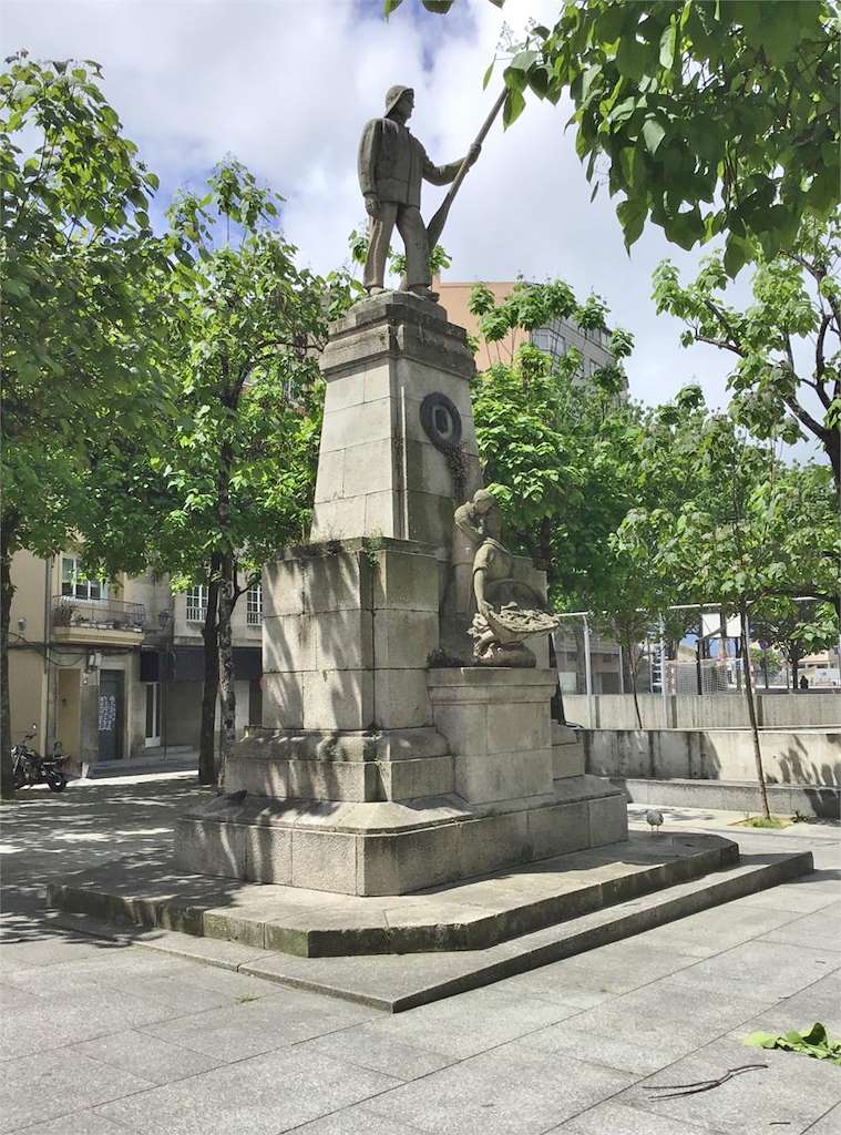 Monumento al Pescador en Vigo