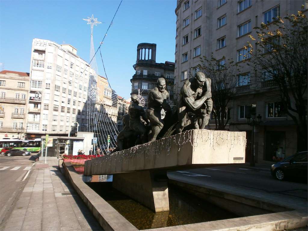 Monumento Al Trabajo en Vigo