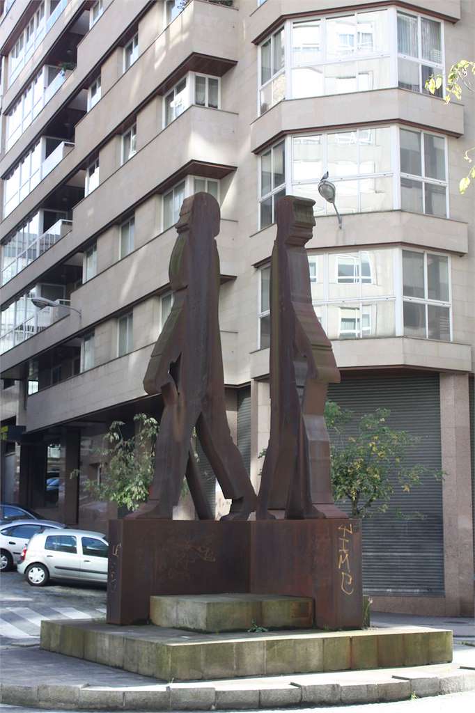 Monumento Los Ramones en Ourense