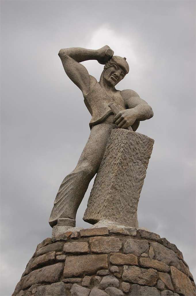 Monumento O Canteiro - Outeiro do Castro en Pontevedra