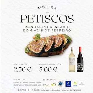 Mostra de Petiscos  en Mondariz Balneario