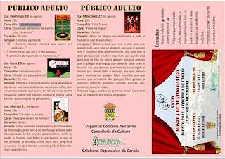 XLVII Mostra de Teatro Galego en Cariño