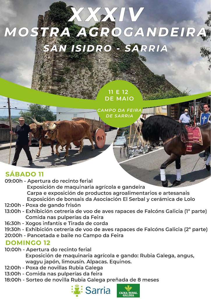 XXXII Mostra Agro Gandeira San Isidro Labrador en Sarria