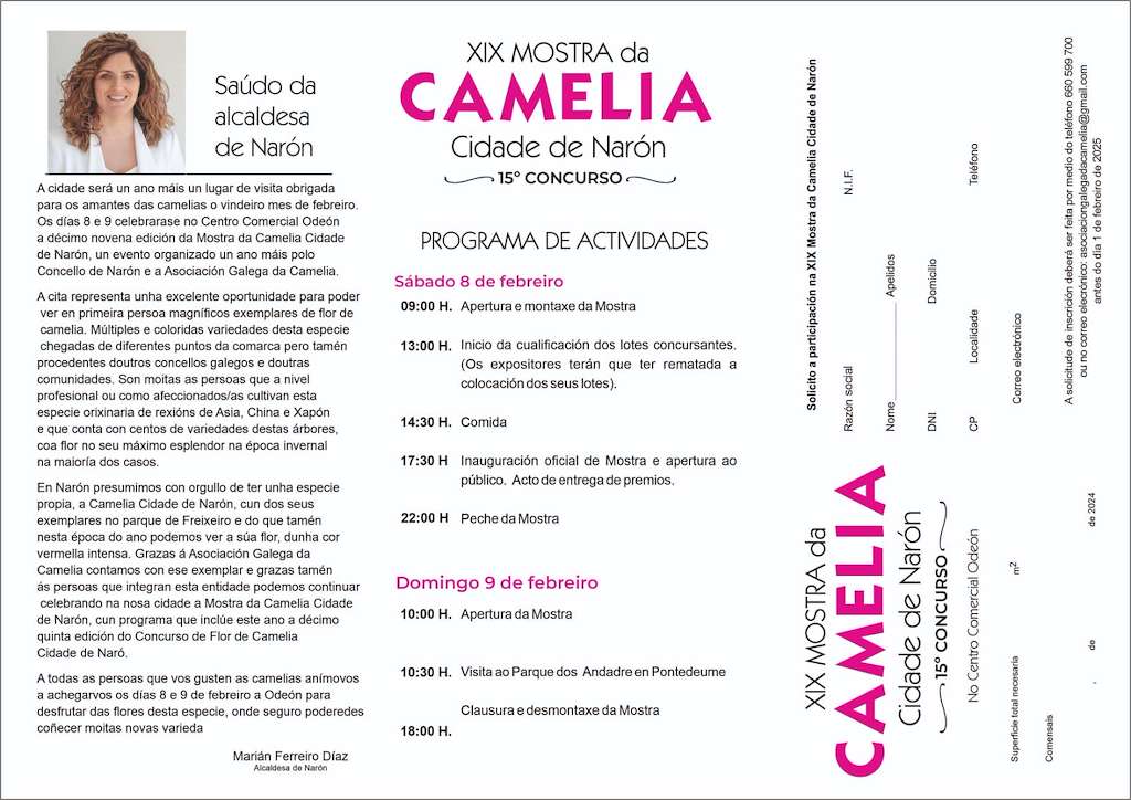 XIX Mostra da Camelia en Narón