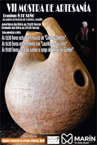 Fechas, información, programa, cartel, imágenes, mapa y ubicación de VII Mostra de Artesanía  en  Marín