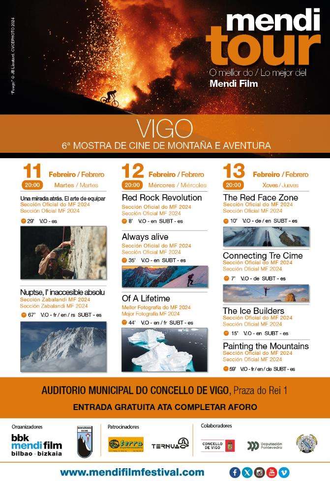 VI Mostra de Cine de Montaña e Aventura  en Vigo