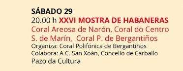 XXVI Mostra de Habaneras en Carballo