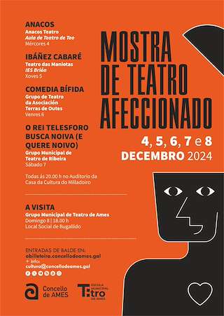Fechas, información, programa, cartel, imágenes, mapa y ubicación de Mostra de Teatro Afeccionado  en  Ames