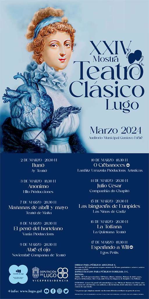 XXIV Mostra de Teatro Clásico (2024) en Lugo