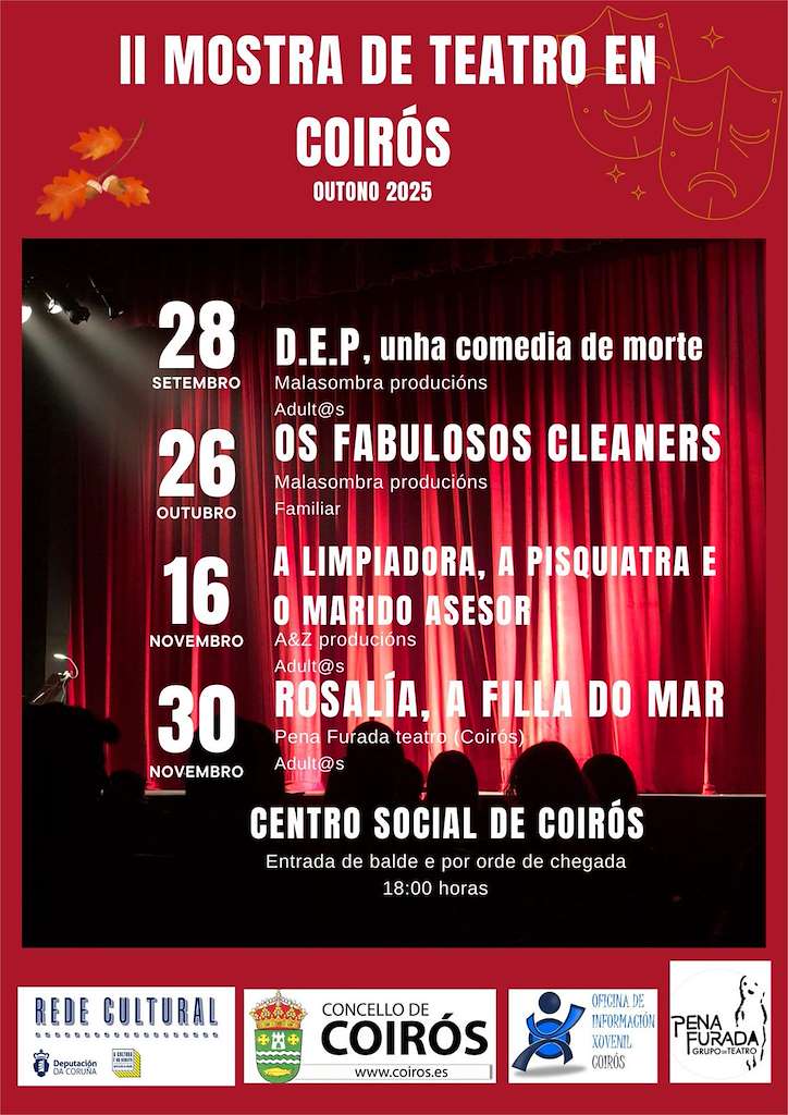 II Mostra de Teatro (2025) en Coirós