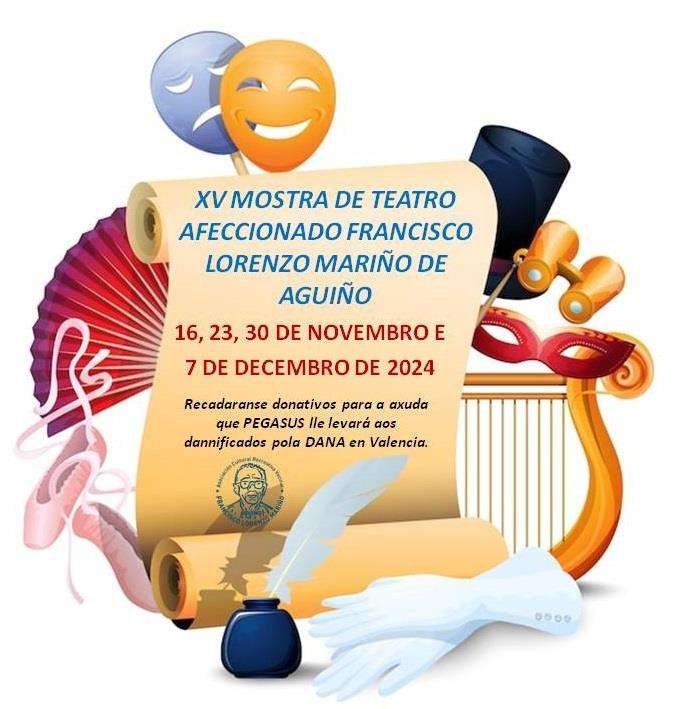 XV Mostra de Teatro de Aguiño Francisco Lorenzo Mariño  en Ribeira