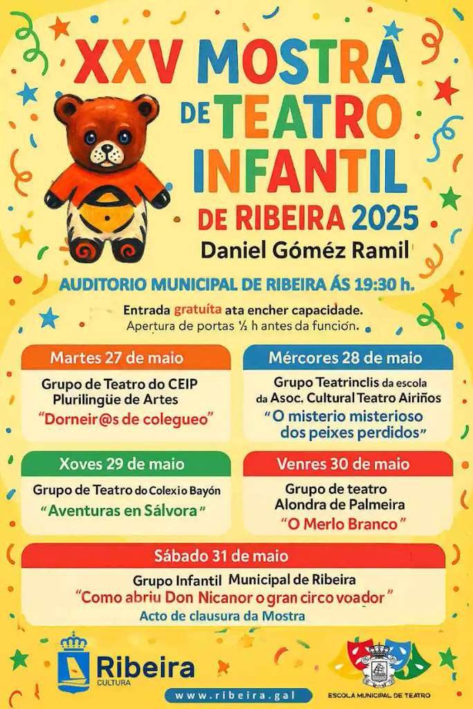 XXV Mostra de Teatro Infantil en Ribeira
