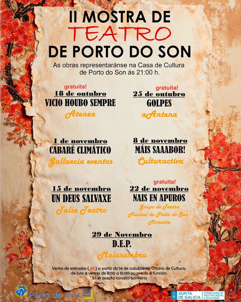 II Mostra de Teatro en O Porto do Son