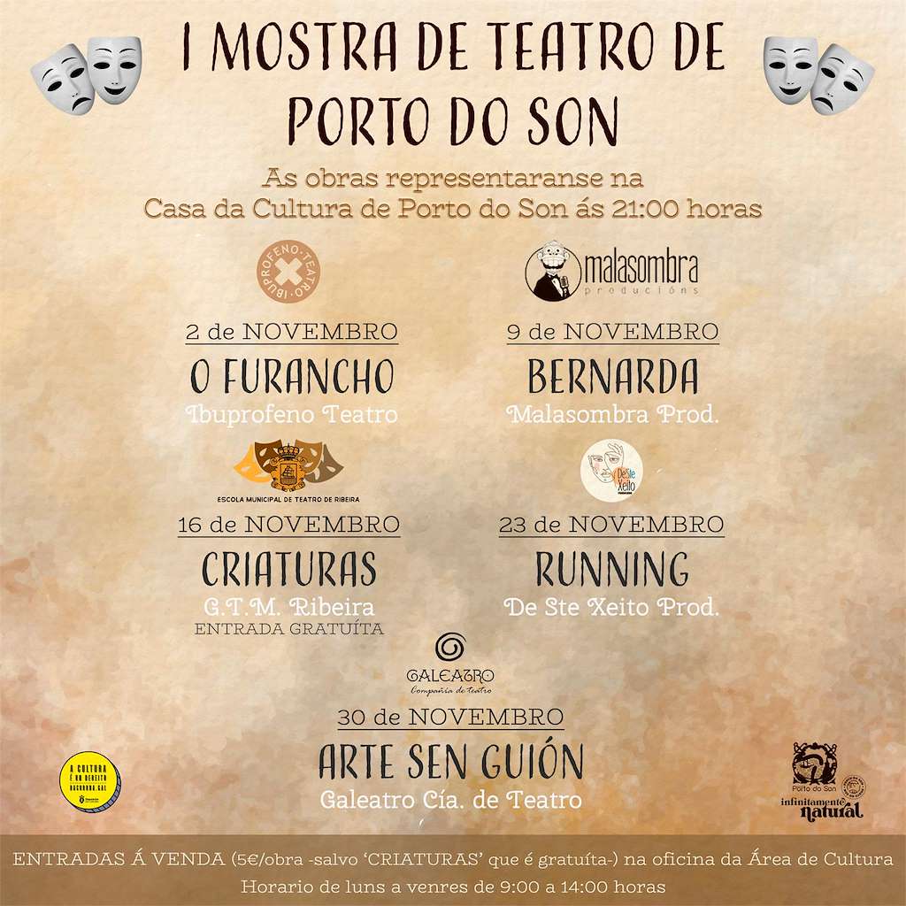 I Mostra de Teatro en Porto do Son