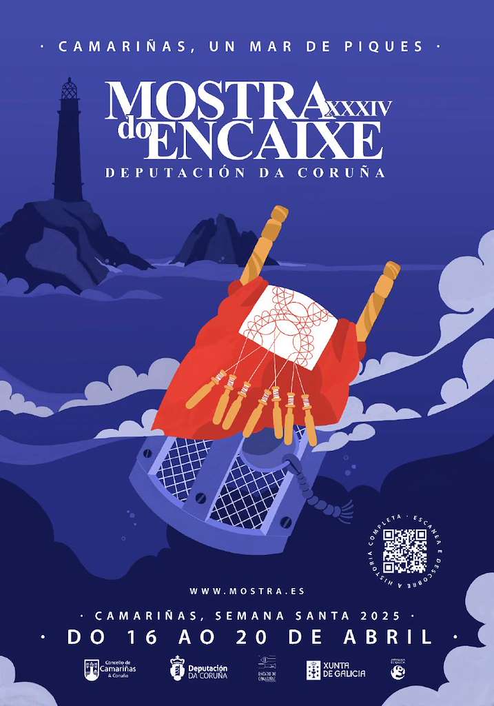 XXXIV Mostra do Encaixe (2025) en Camariñas