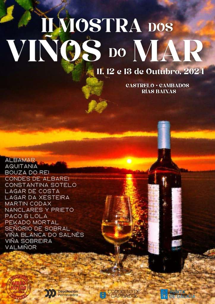 II Mostra dos Viños do Mar de Castrelo en Cambados