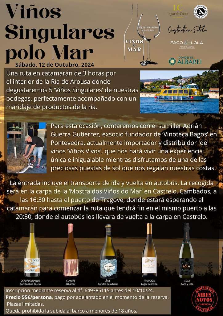 II Mostra dos Viños do Mar de Castrelo en Cambados
