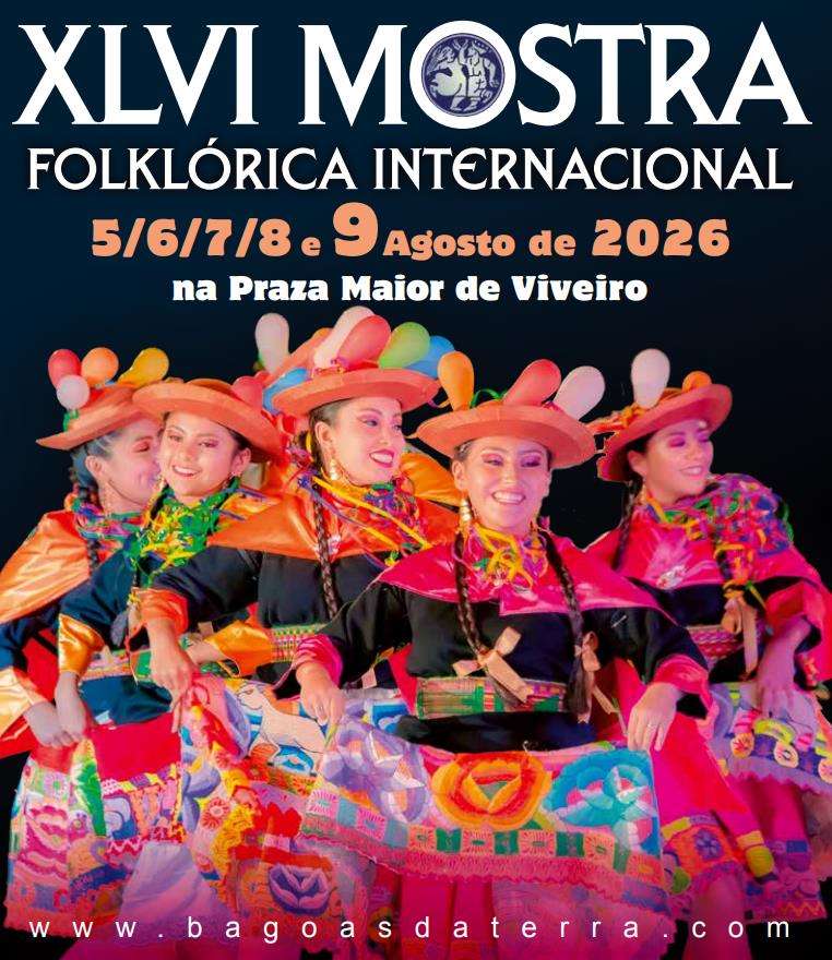 XLVI Mostra Folclórica Internacional (2026) en Viveiro