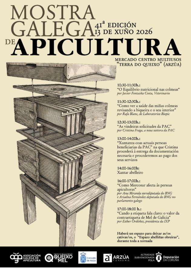 XLI Mostra Galega de Apicultura en Arzúa