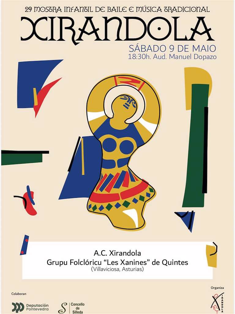 XIX Mostra Infantil de Baile Tradicional Xirandola en Silleda