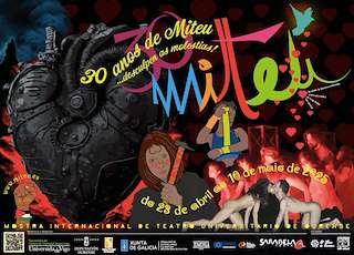 Fechas, información, programa, cartel, imágenes, mapa y ubicación de XXX Mostra Internacional de Teatro Universitario - MITEU  en  Ourense