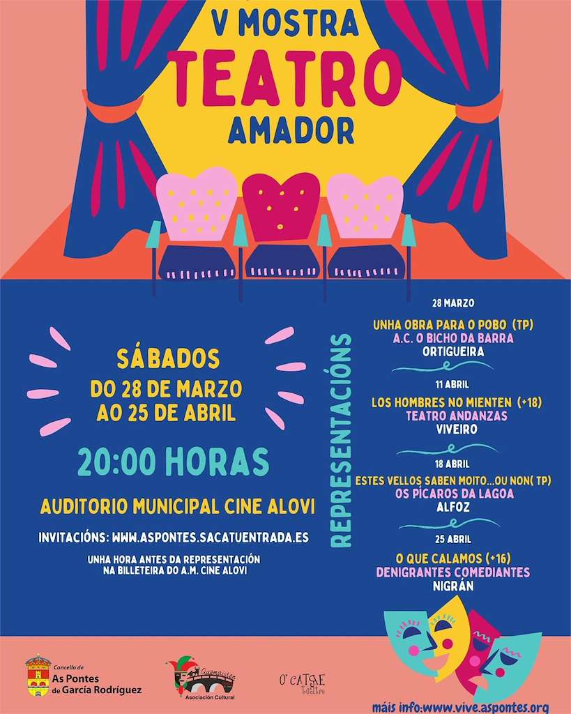V Mostra Teatro Amador  (2026) en As Pontes de García Rodríguez