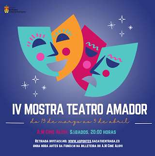 Fechas, información, programa, cartel, imágenes, mapa y ubicación de IV Mostra Teatro Amador   en  As Pontes de García Rodríguez
