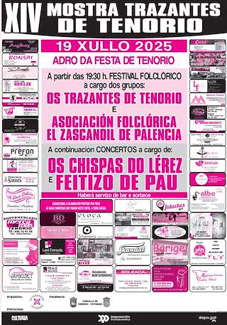 Fechas, información, programa, cartel, imágenes, mapa y ubicación de XIV Mostra Trazantes de Tenorio  en  Cerdedo-Cotobade