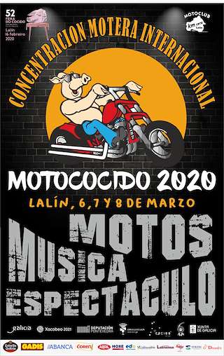 Motococido en Lalín