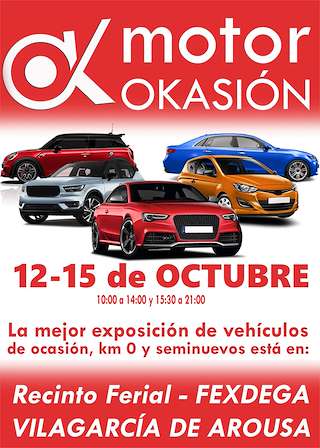 Motor Okasión - XI Salón del Vehículo Usado y de Ocasión  (2025) en Vilagarcía de Arousa