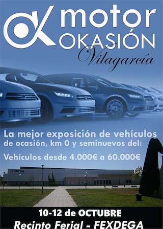 Fechas, información, programa, cartel, imágenes, mapa y ubicación de Motor Okasión - XI Salón del Vehículo Usado y de Ocasión  (2025)  en  Vilagarcía de Arousa