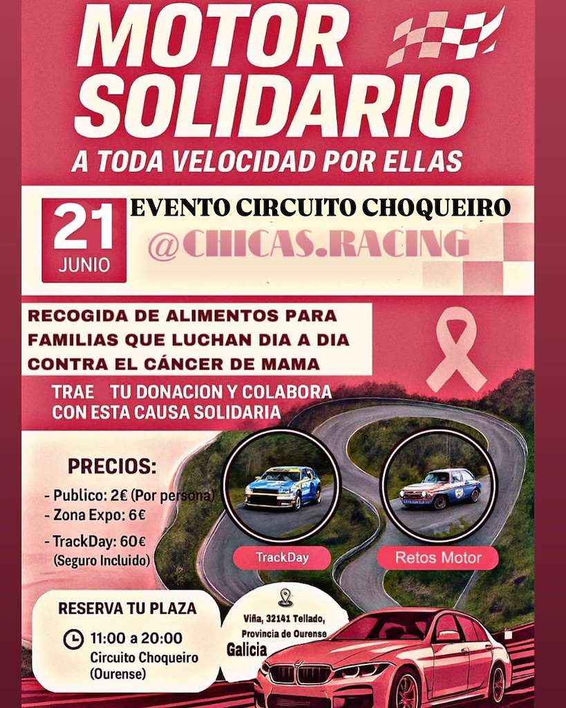 Motor Solidario a Toda Velocidad Por Ellas (2025) en San Cristovo de Cea