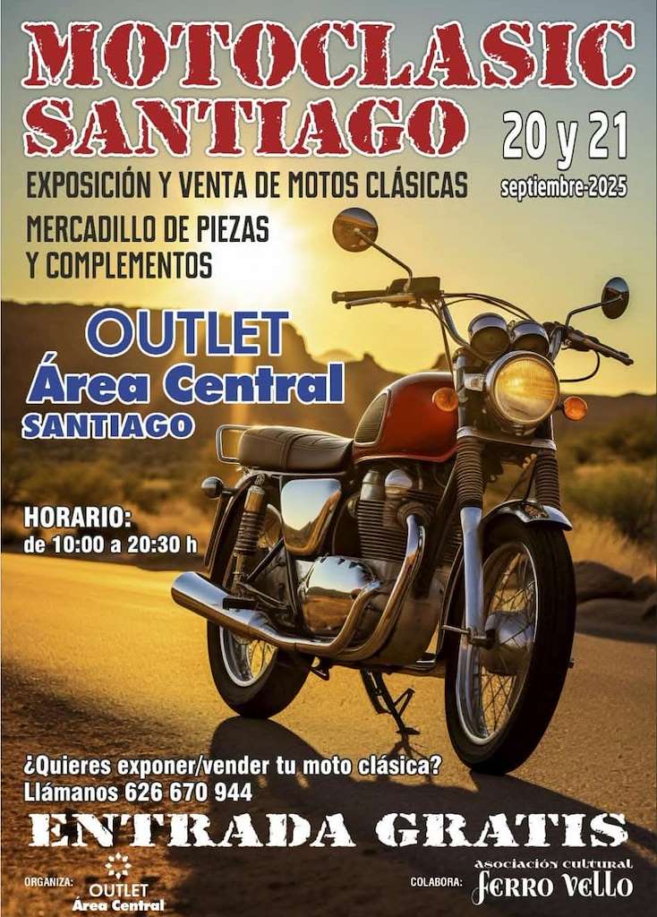 Motorclasic  en Santiago de Compostela