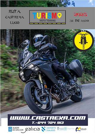 Fechas, información, programa, cartel, imágenes, mapa y ubicación de Mototurismo Touring Challenge - Ruta Castrexa  en  Lugo