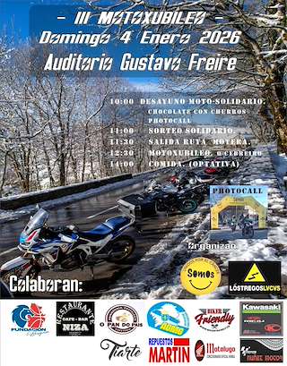 Fechas, información, programa, cartel, imágenes, mapa y ubicación de III Motoxubileo (2026)  en  Lugo