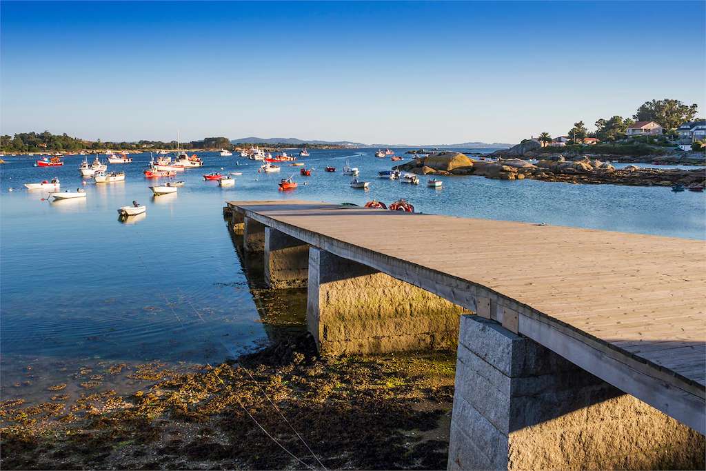 Muelle de Pau en Illa de Arousa