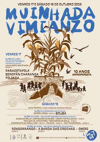 Fechas, información, programa, cartel, imágenes, mapa y ubicación de X Muiñada (2025)  en  Vimianzo