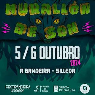 Murallón de Son de Bandeira en Silleda